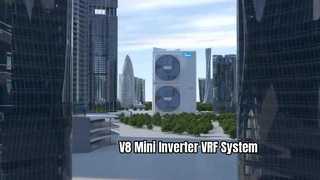 Sistema VRF Mini V8 ultracompatto | Comfort potente per ville moderne