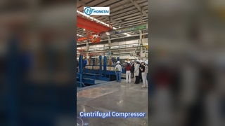 Processo di assemblaggio di condensatori ed evaporatori di precisione del refrigeratore centrifugo raffreddato ad acqua